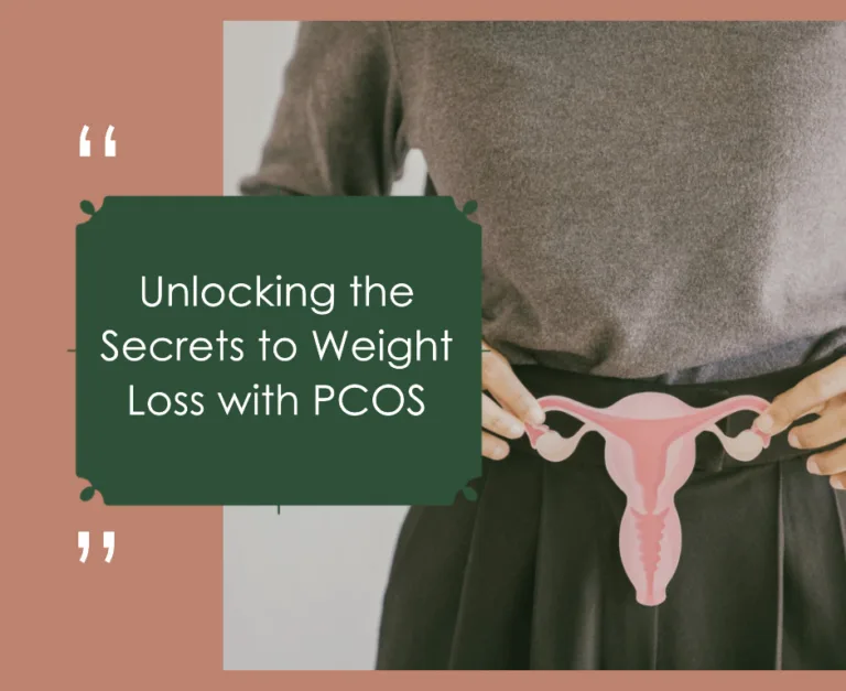 Unlocking the Secrets to Weight Loss with PCOS - The Health Studio