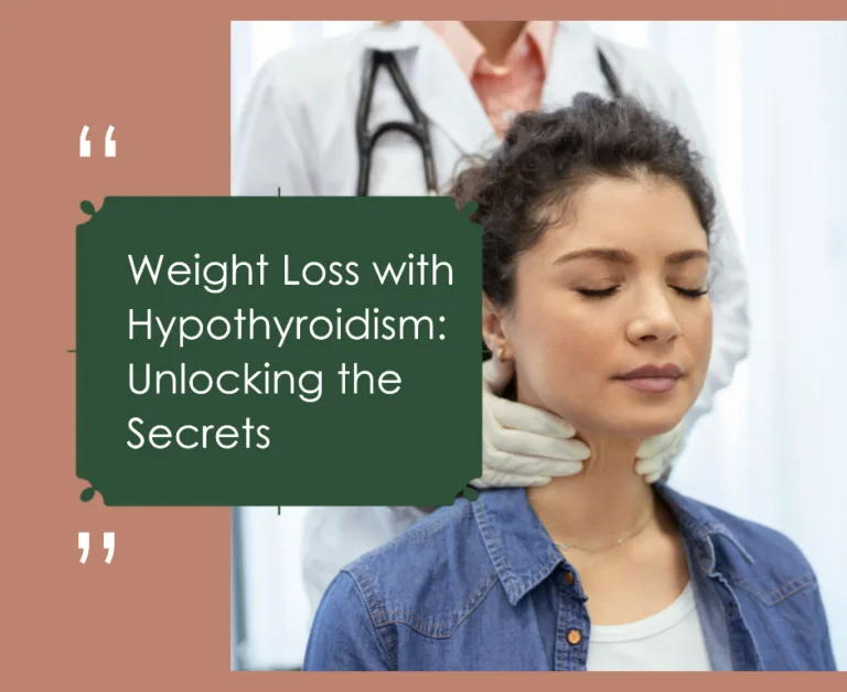 Weight Loss with Hypothyroidism