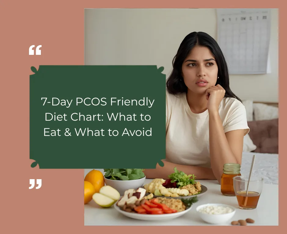 7-Day PCOS Friendly Diet Chart: What to Eat & What to Avoid Dietician in Mumbai