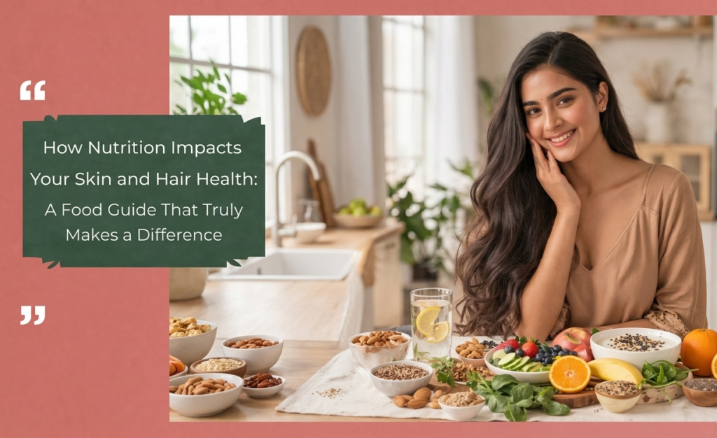 How Nutrition Impacts Your Skin and Hair Health: A Food Guide That Truly Makes a Difference Dietician in Mumbai