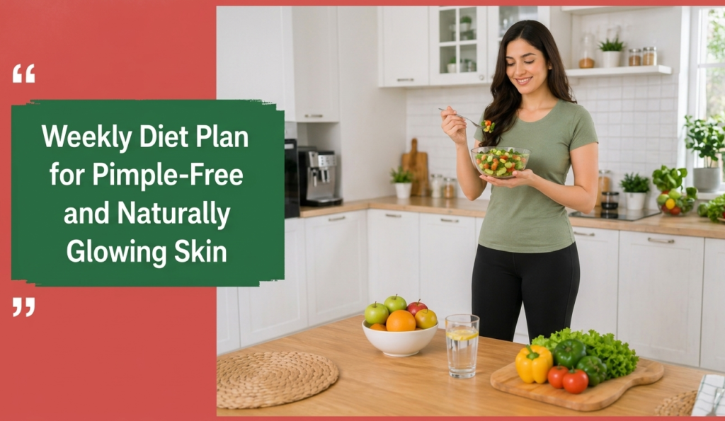Weekly Diet Plan for Pimple-Free and Naturally Glowing Skin Dietician in Mumbai