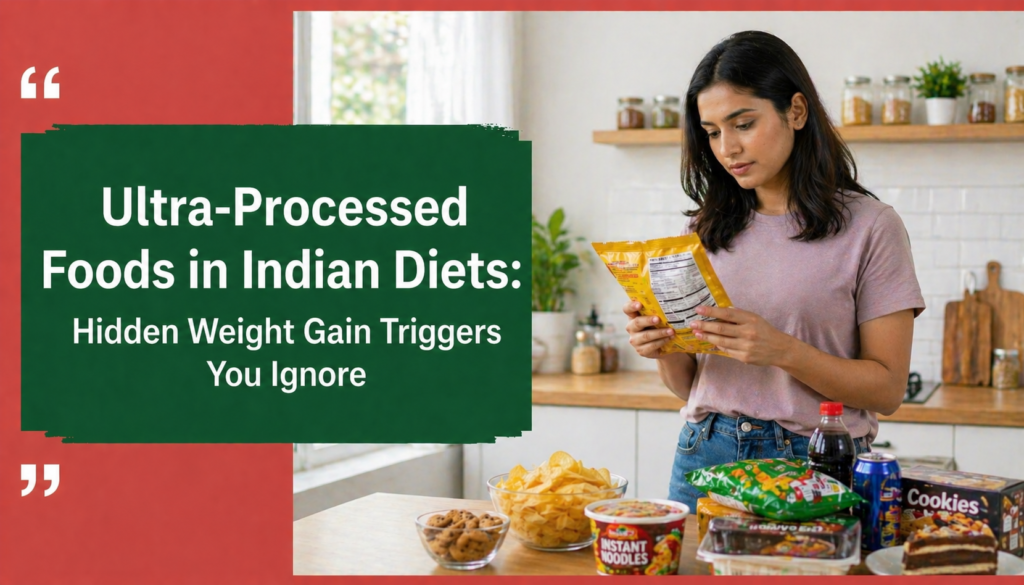 Ultra-Processed Foods in Indian Diets: Hidden Weight Gain Triggers You Ignore Dietician in Mumbai