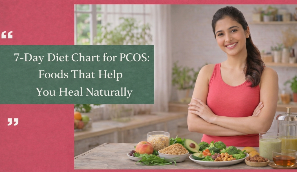 7-Day Diet Chart for PCOS: Foods That Help You Heal Naturally Dietician in Mumbai