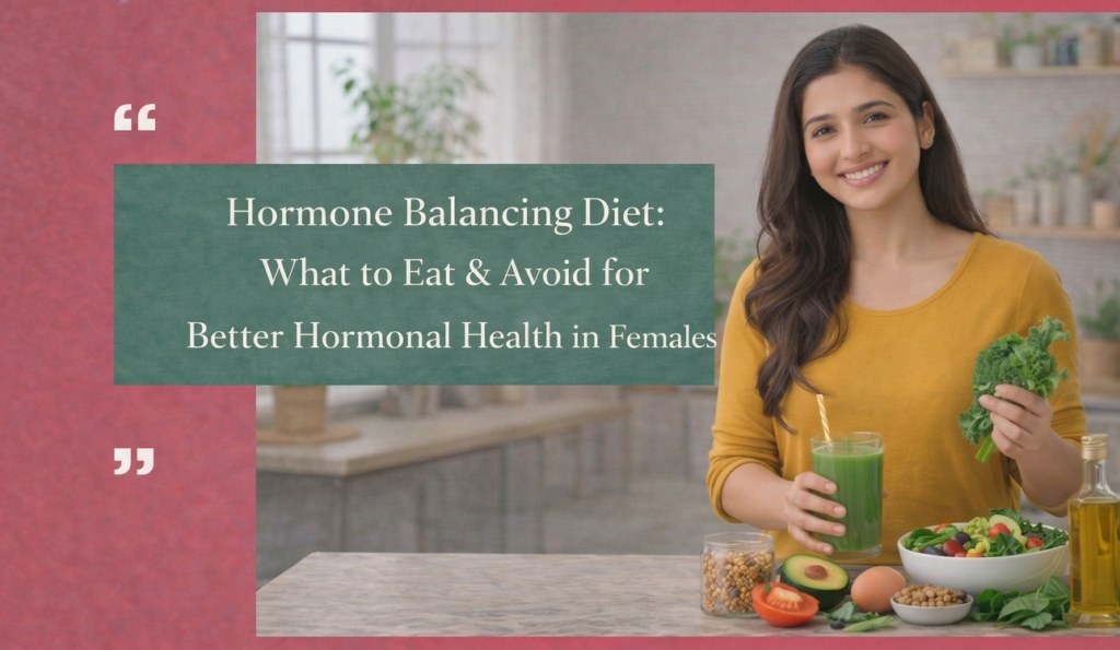 Hormone Balancing Diet: What to Eat & Avoid for Better Hormonal Health in Females Dietician in Mumbai