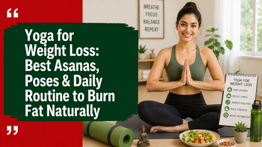 Yoga for Weight Loss: Best Asanas, Poses & Daily Routine to Burn Fat Naturally Yoga for weight loss