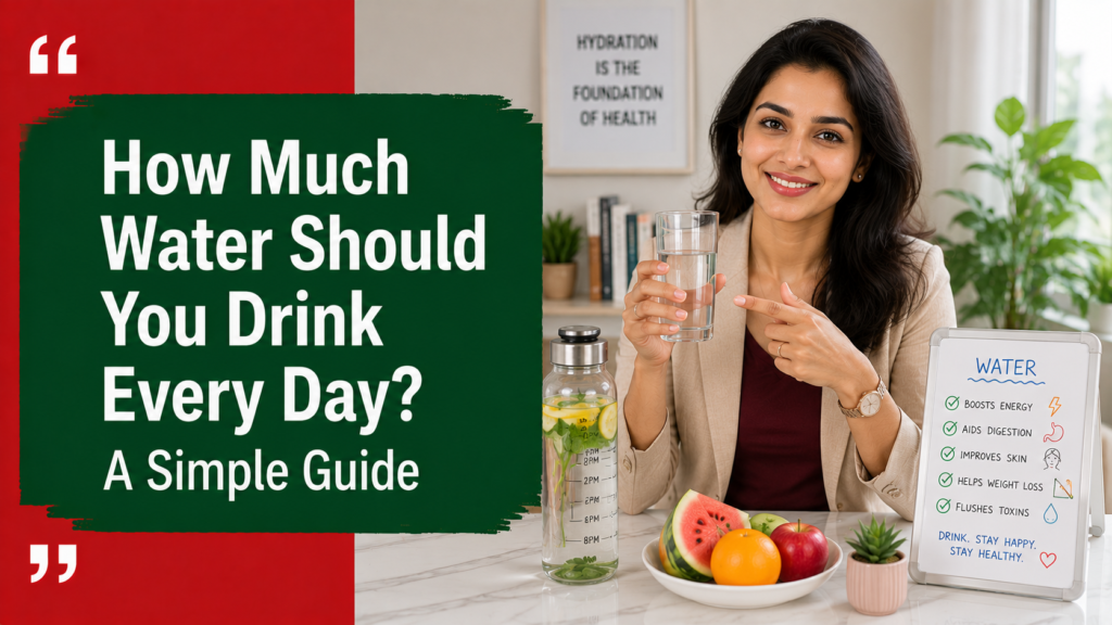 How much water should you drink daily