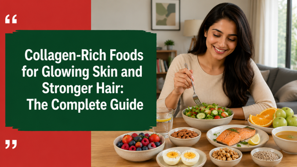 Collagen-Rich Foods for Glowing Skin and Stronger Hair: The Complete Guide Dietician in Mumbai