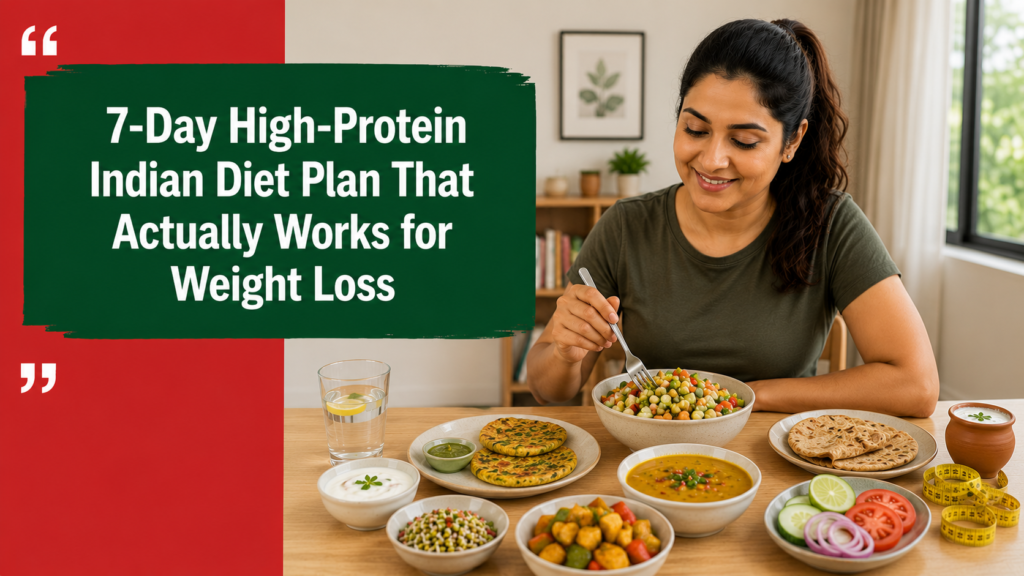 7-Day High-Protein Indian Diet Plan That Actually Works for Weight Loss Dietician in Mumbai