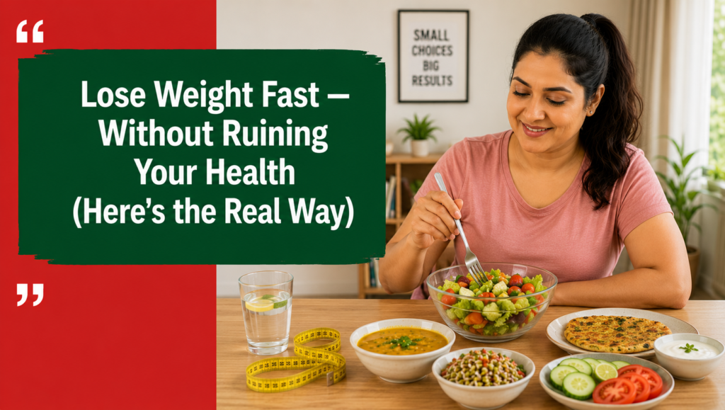 Lose Weight Fast — Without Ruining Your Health (Here's the Real Way) Dietician in Mumbai