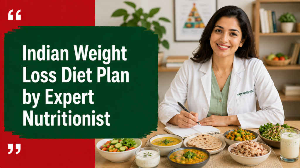 Indian Weight Loss Diet Plan by Expert Nutritionist Weight loss diet plan